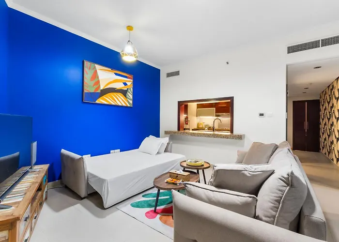 Stylish 1 Bedroom - Burj Khalifa View- 5Mn Walk To Dubai Mall-Apartment In Burj Views Tower